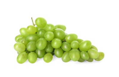 Photo of Fresh ripe juicy grapes isolated on white