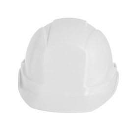 Hard hat isolated on white. Safety equipment