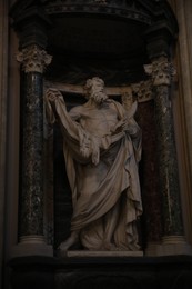 Photo of ROME, ITALY - FEBRUARY 2, 2024: Statue of st. Bartholomew apostle in Basilica of St. John Lateran