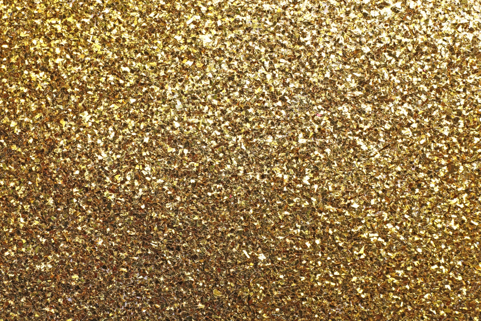 Image of Beautiful shiny golden glitter as background, closeup