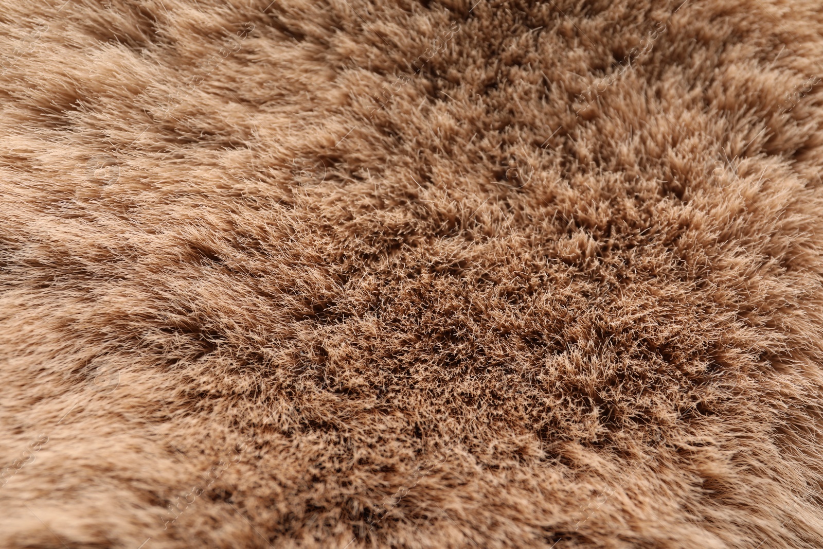 Photo of Texture of faux fur as background, closeup