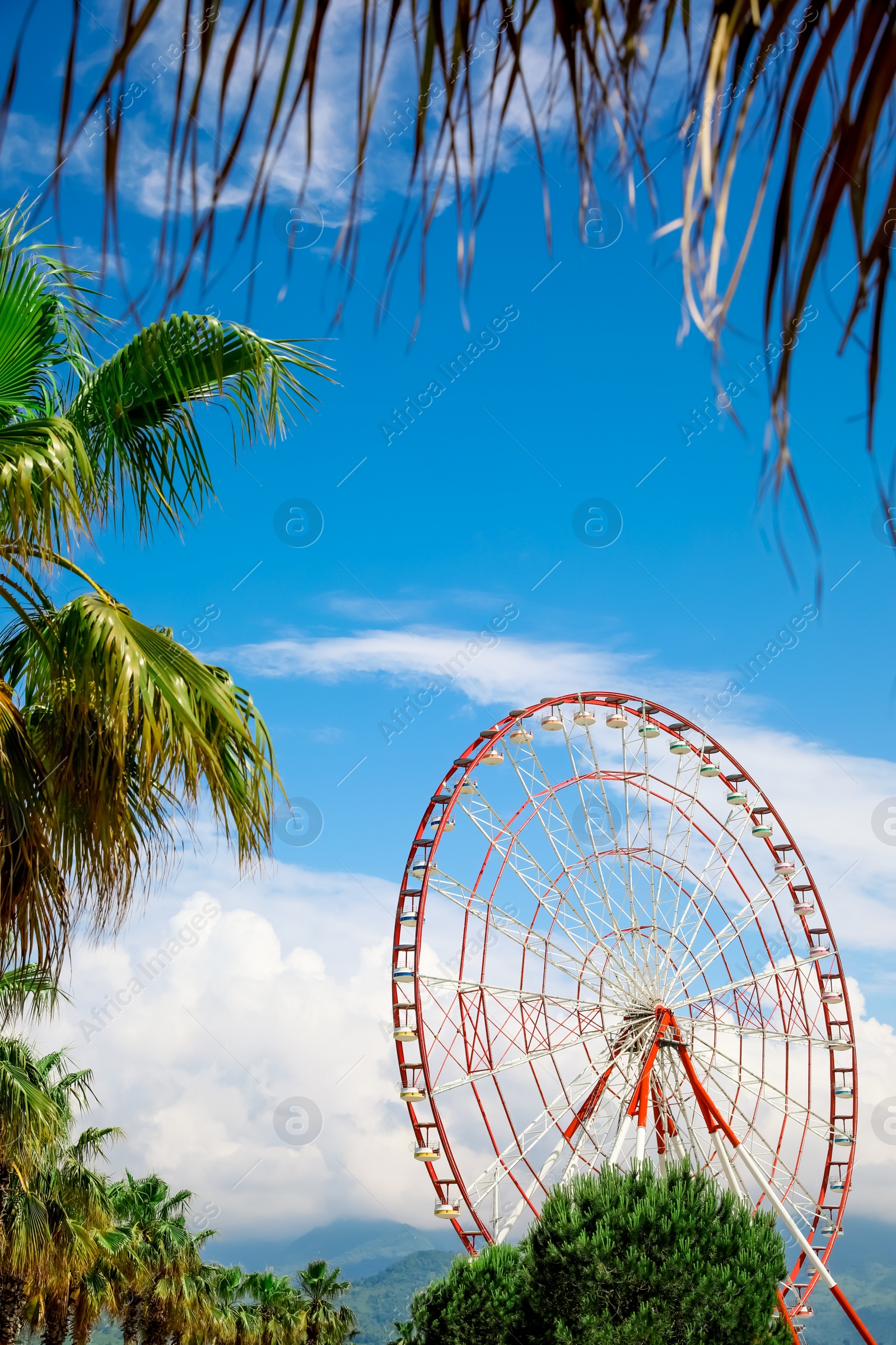 Photo of Beautiful large Ferris wheel outdoors on sunny day