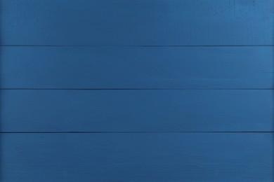 Image of Texture of blue wooden surface as background