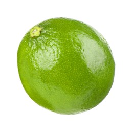 Photo of Fresh green ripe lime isolated on white