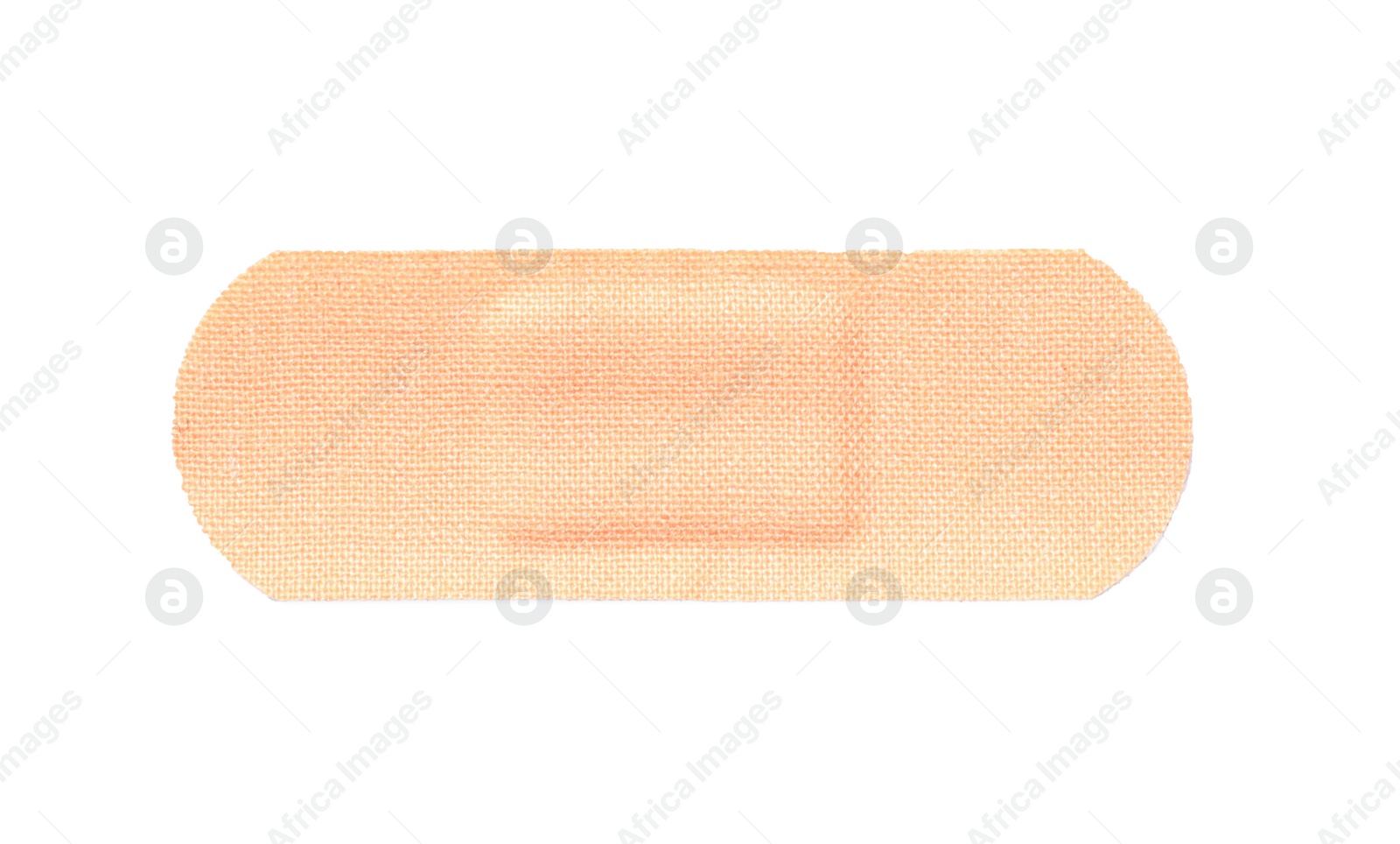 Photo of Medical sticking plaster isolated on white. First aid item