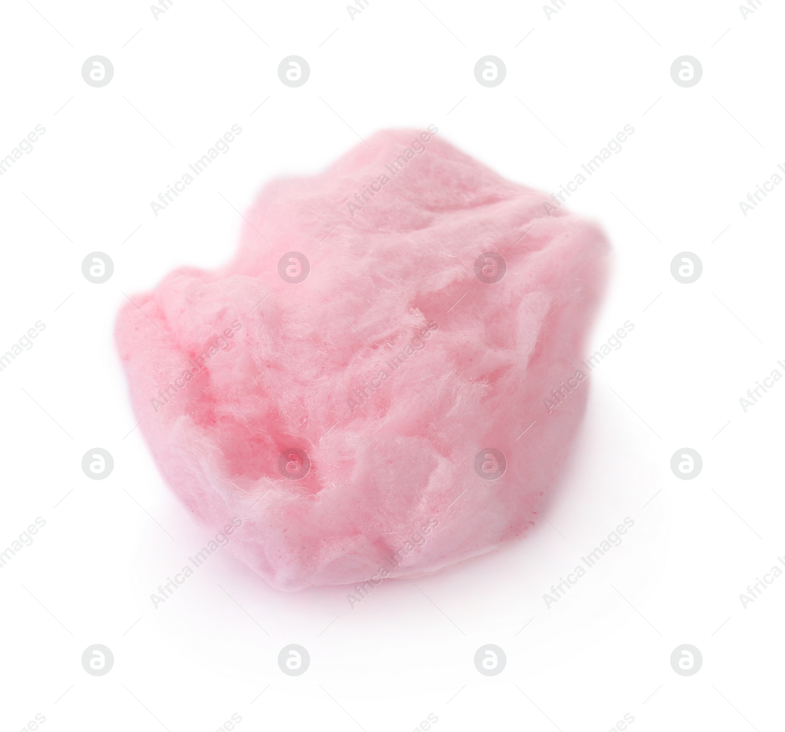 Photo of One sweet cotton candy isolated on white