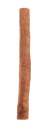 Photo of Dry aromatic cinnamon stick isolated on white