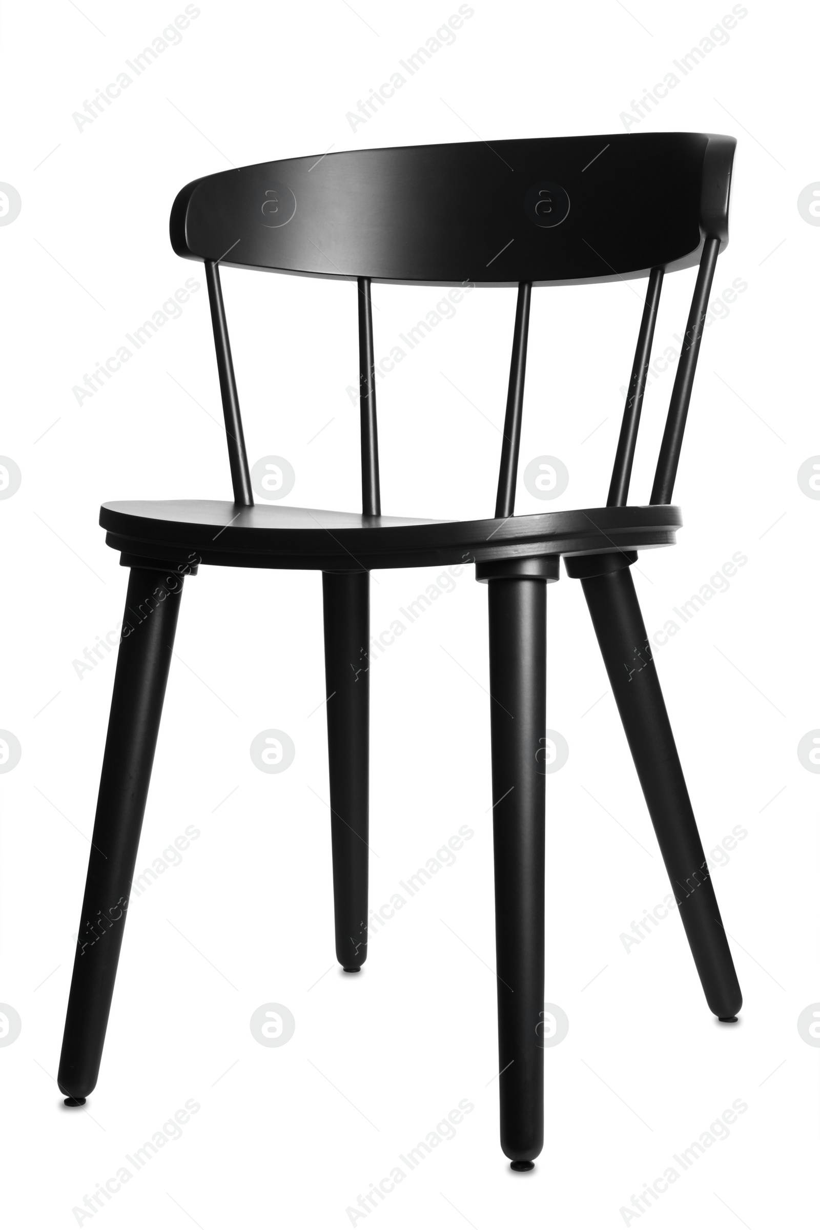 Photo of Stylish chair on white background. Interior element