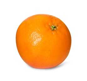 Photo of Fresh ripe juicy tangerine isolated on white