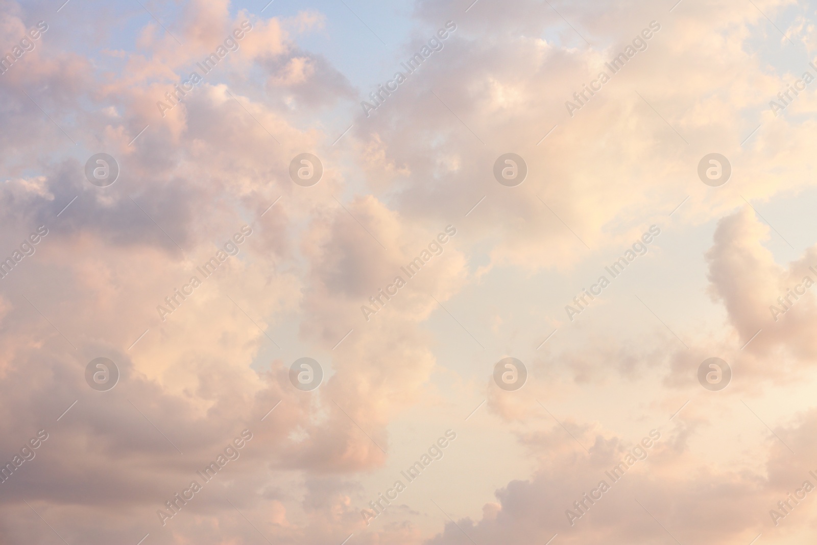 Photo of Beautiful light clouds in blue summer sky