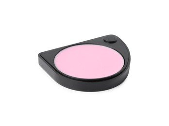 Photo of Cream lipstick palette refill isolated on white. Professional cosmetic product