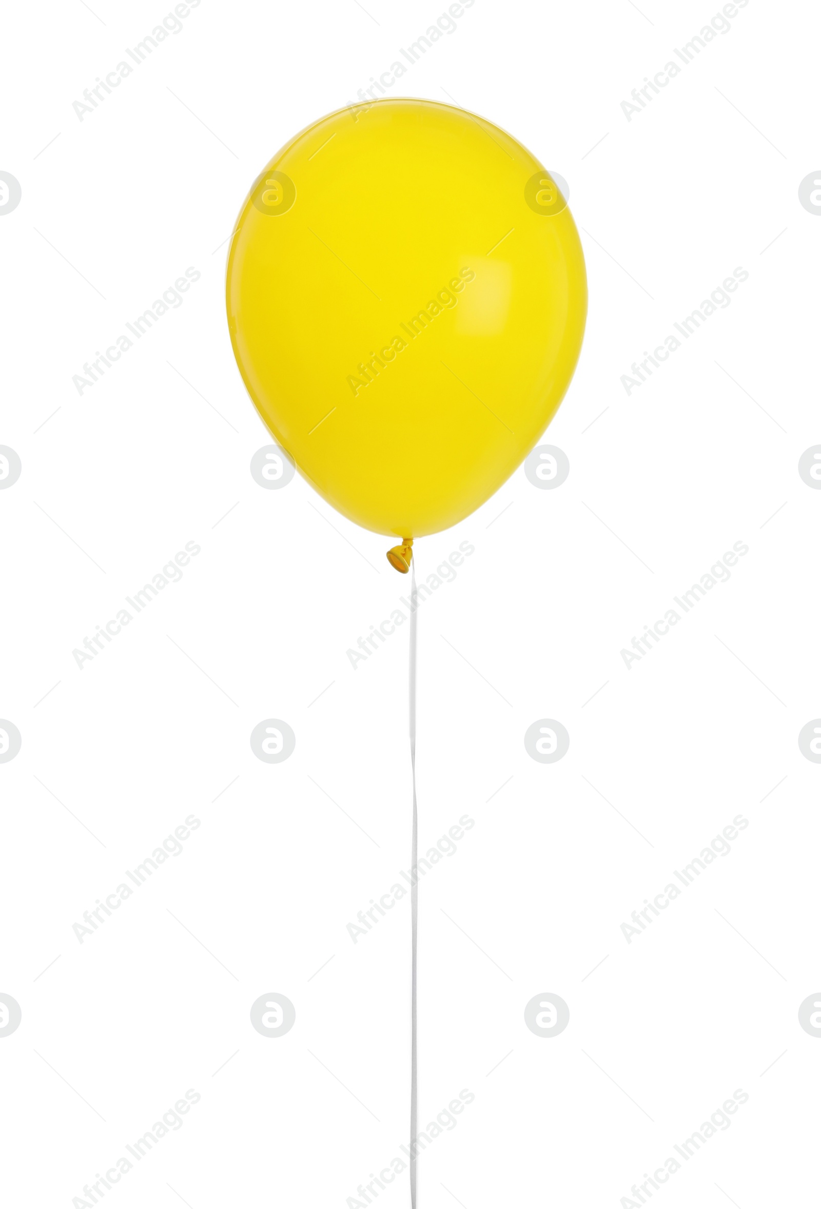 Photo of Color balloon on white background. Celebration time