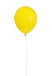 Photo of Color balloon on white background. Celebration time