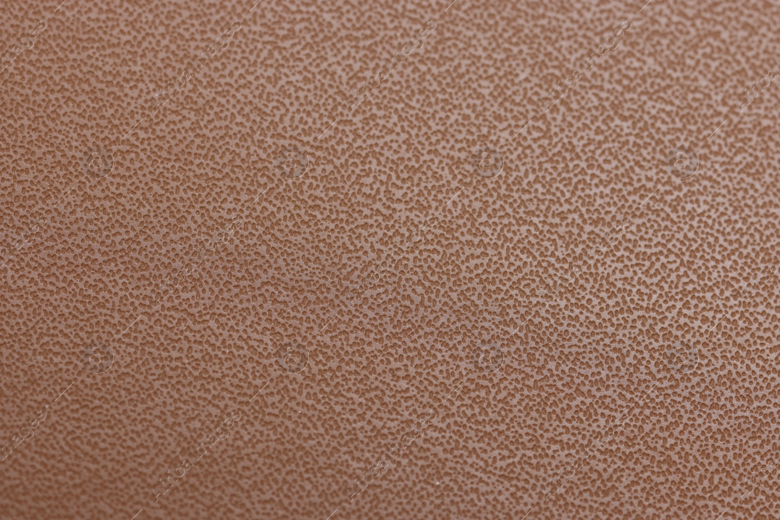 Photo of Brown natural leather as background, top view