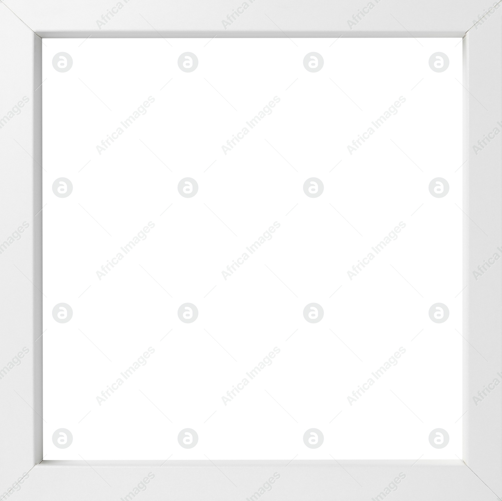 Image of Frame with blank white background. Mockup for design