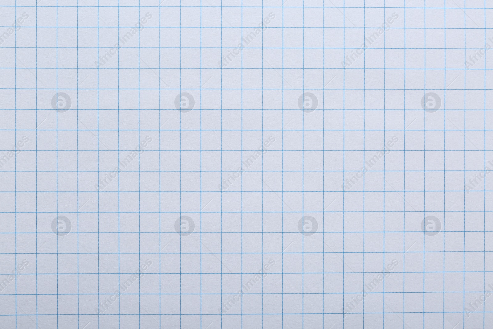 Photo of Checkered notebook sheet as background, top view