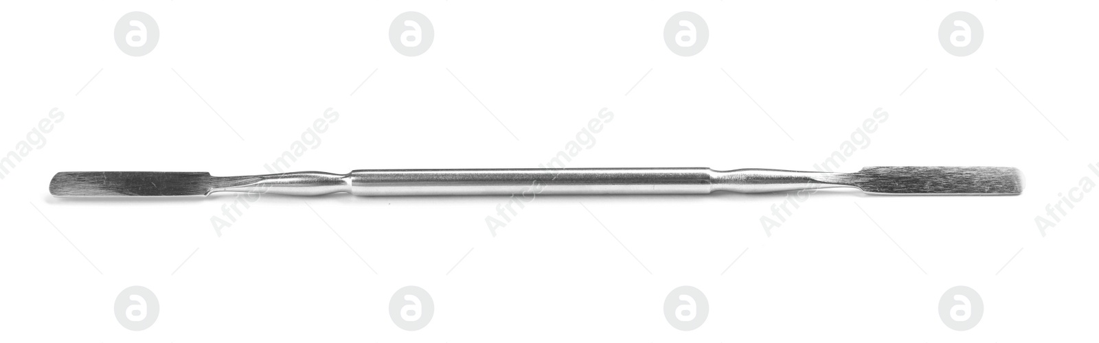 Photo of Dental instrument on white background. Medical tool