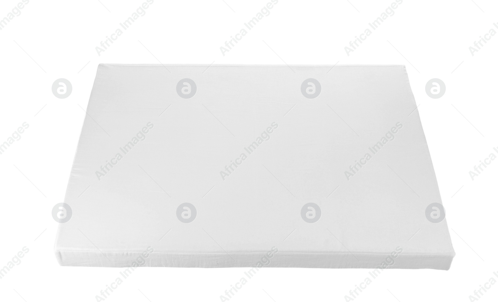 Photo of Modern comfortable orthopedic mattress isolated on white