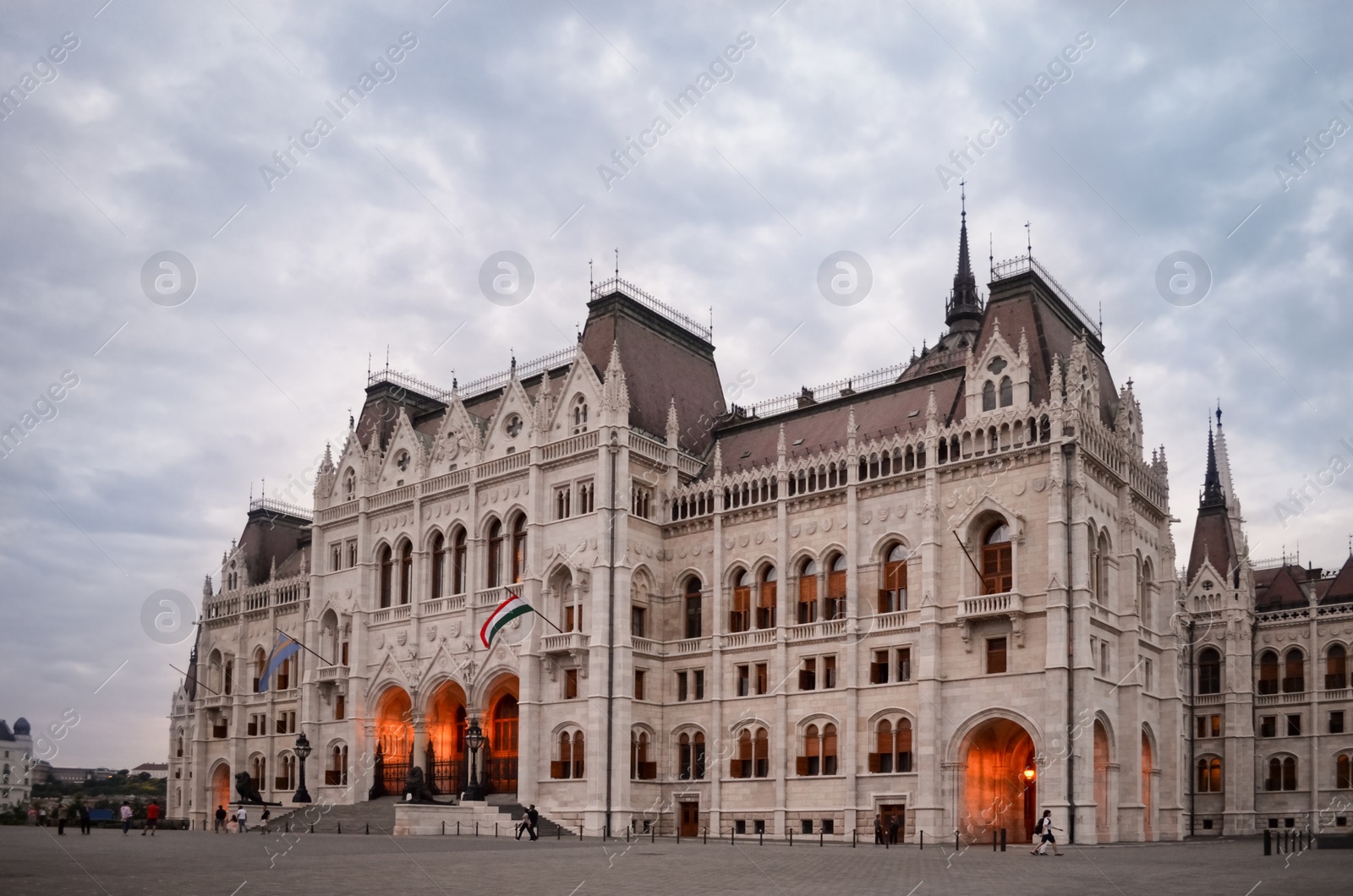 Photo of BUDAPEST, HUNGARY - JUNE 17, 2018: Beautiful view of Hungarian Parliament building