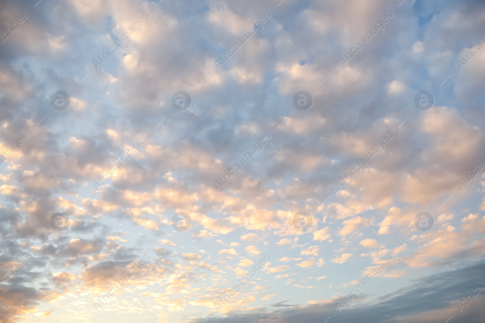 Photo of Beautiful view of blue sky with clouds