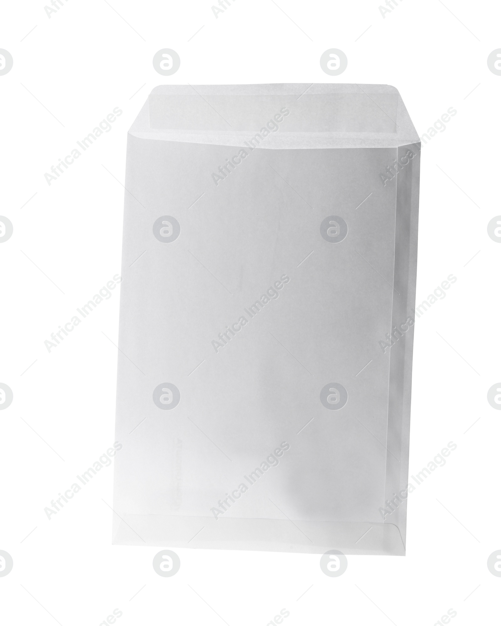 Photo of Paper envelope isolated on white. Mail service