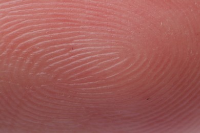 Photo of Friction ridges on finger as background, macro
