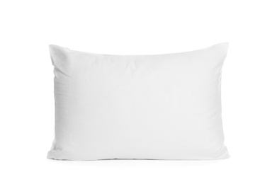 Photo of Blank soft new pillow isolated on white