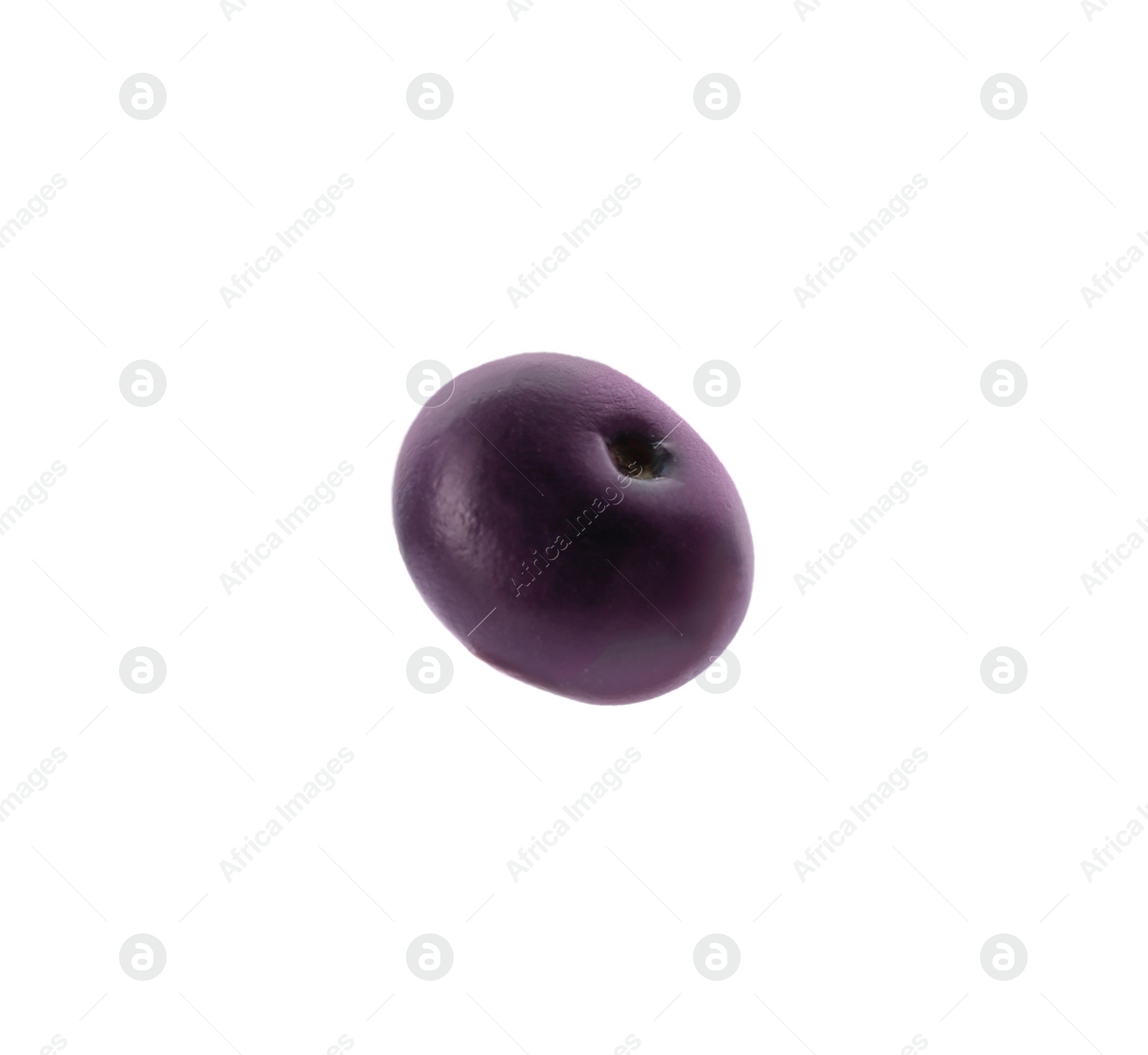 Photo of Fresh ripe acai berry isolated on white