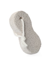 Photo of Pumice stone isolated on white. Pedicure tool
