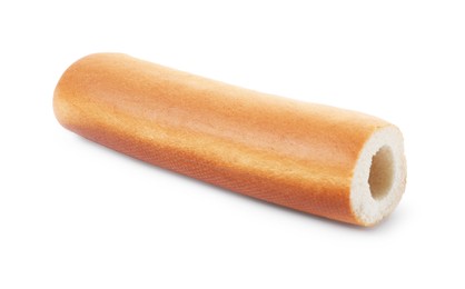 Photo of Fresh hot dog bun isolated on white