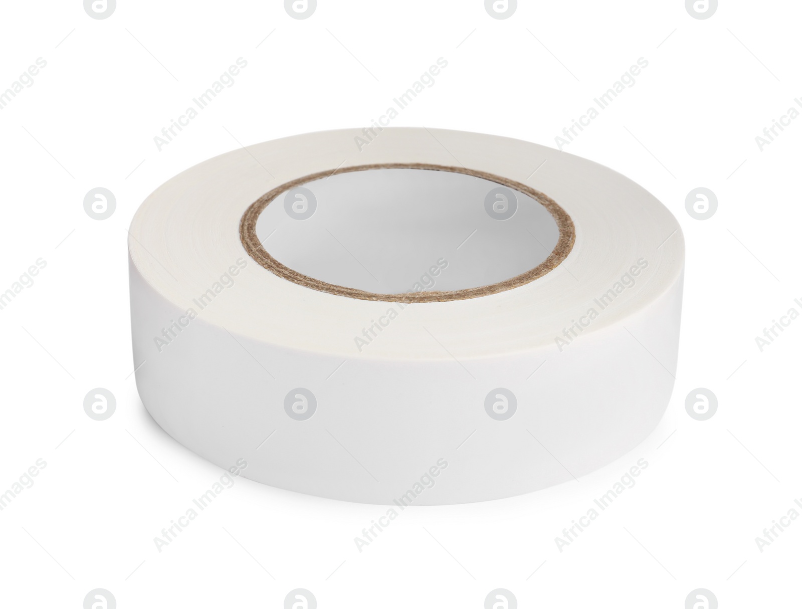 Photo of Insulating tape isolated on white. Electrician's supply