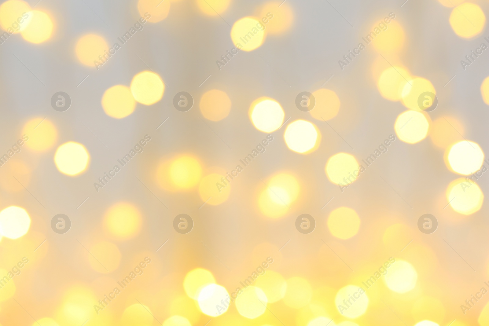 Photo of Blurred view of beautiful Christmas lights. Festive background