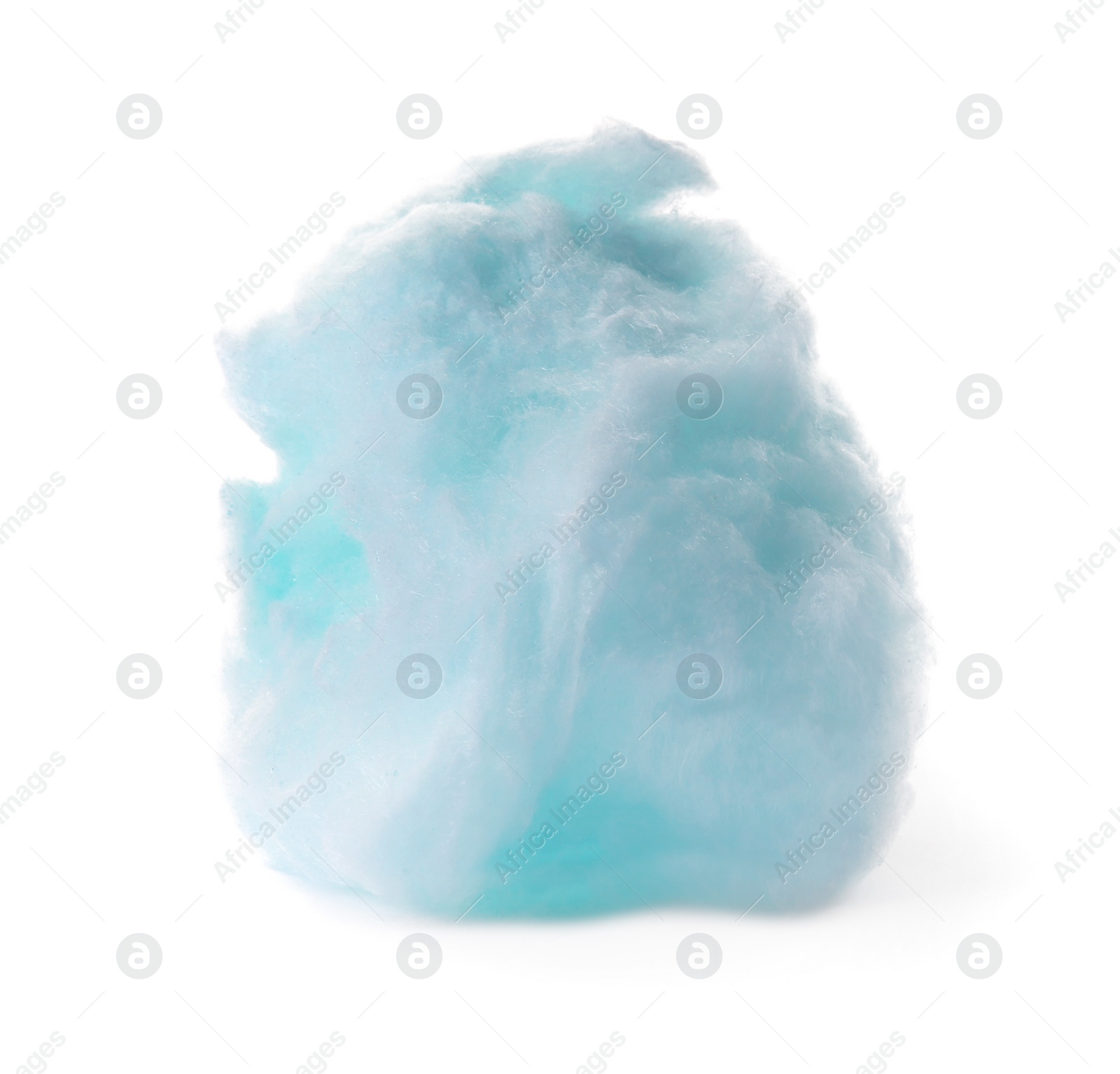 Photo of One sweet cotton candy isolated on white