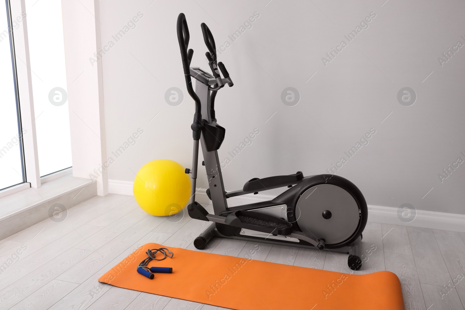 Photo of Elliptical machine cross trainer and fitness equipment  indoors