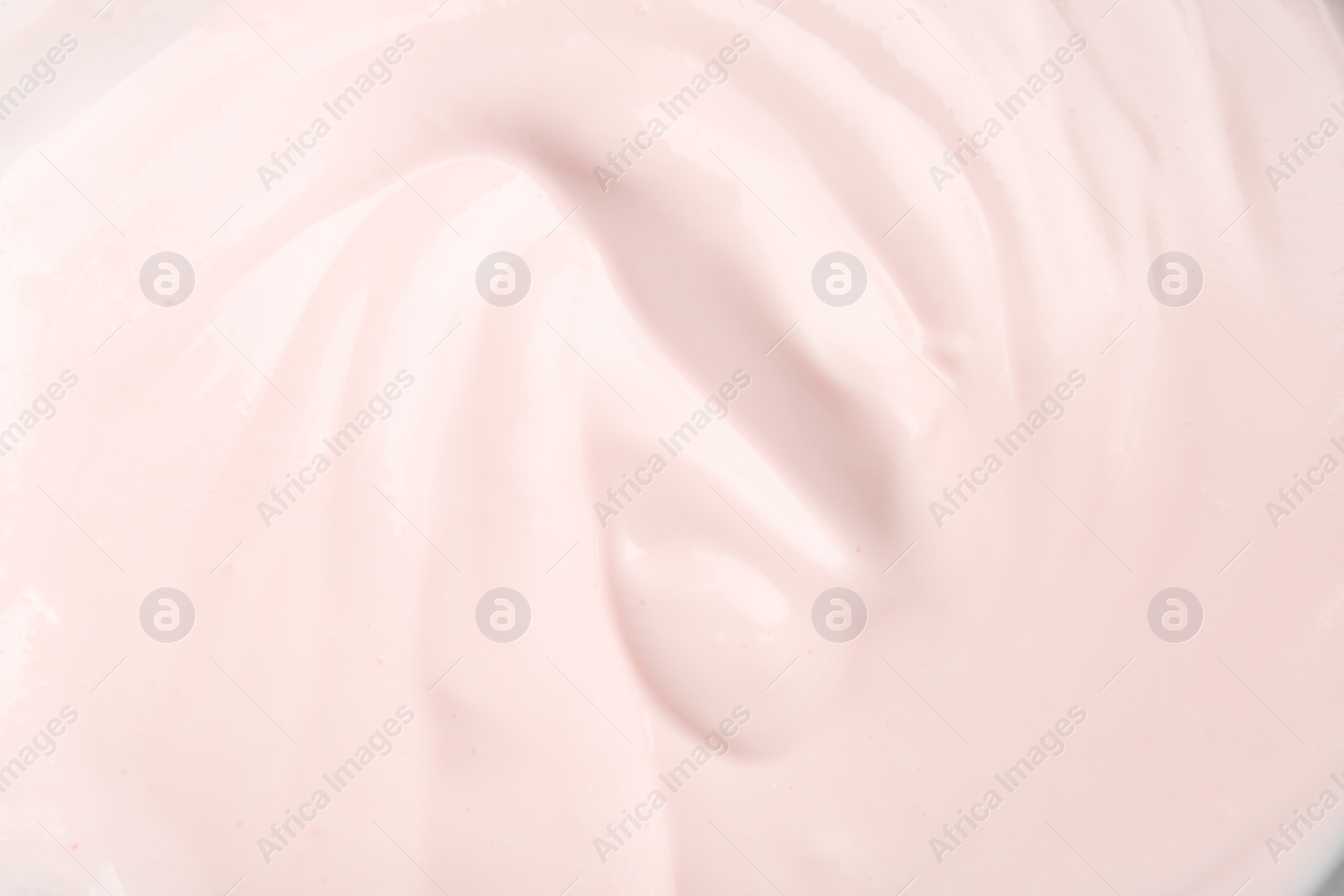 Photo of Yummy yogurt, closeup