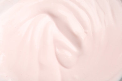 Yummy yogurt, closeup