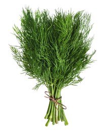 Photo of Bunch of fresh dill isolated on white