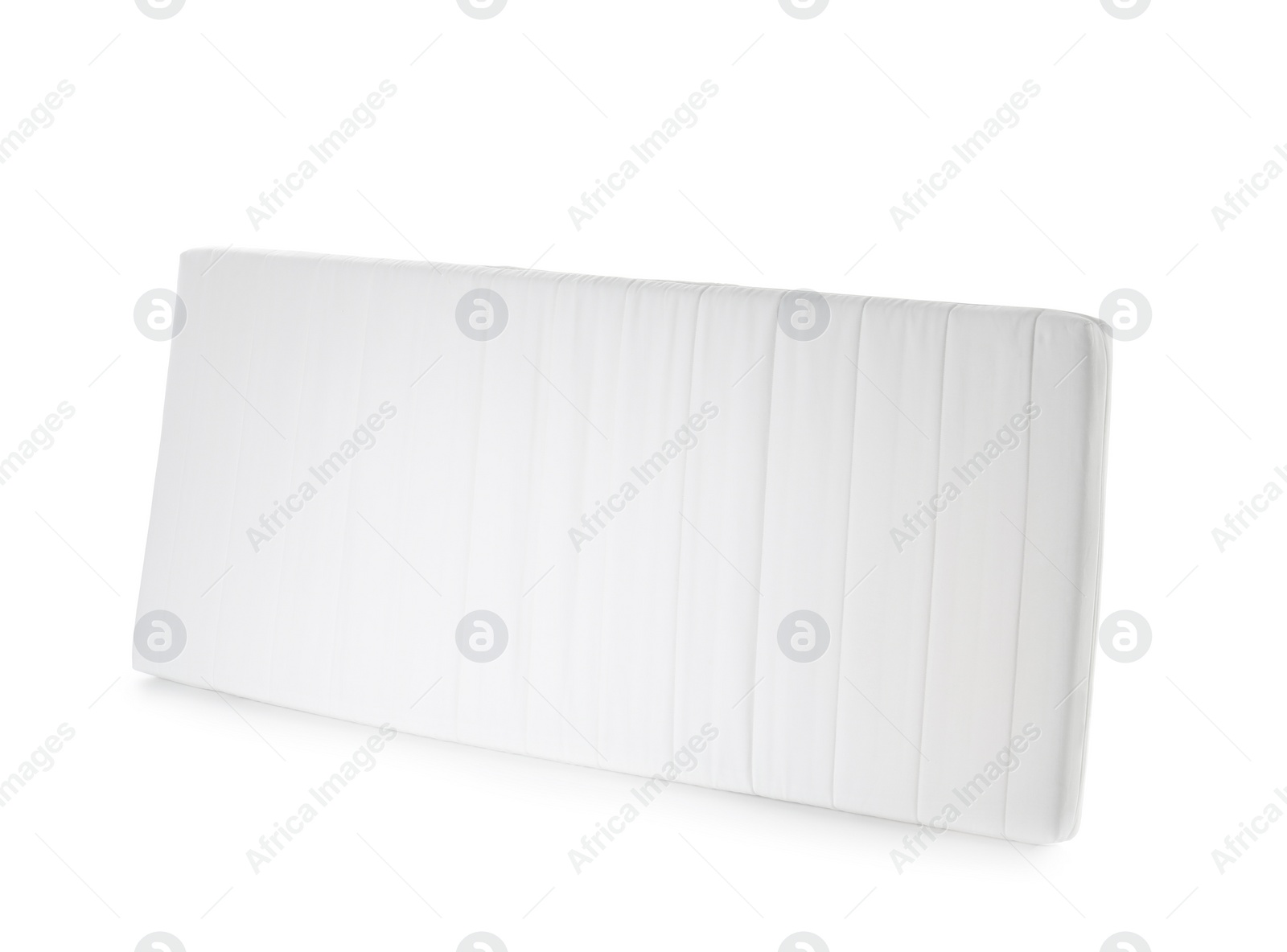 Photo of Modern comfortable orthopedic mattress isolated on white