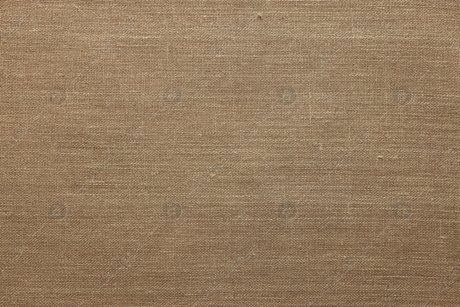 Photo of Texture of burlap fabric as background, top view