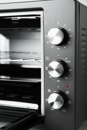 One electric oven, closeup view. Cooking appliance