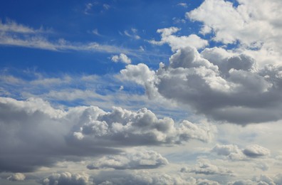 Photo of Picturesque view on beautiful sky with clouds