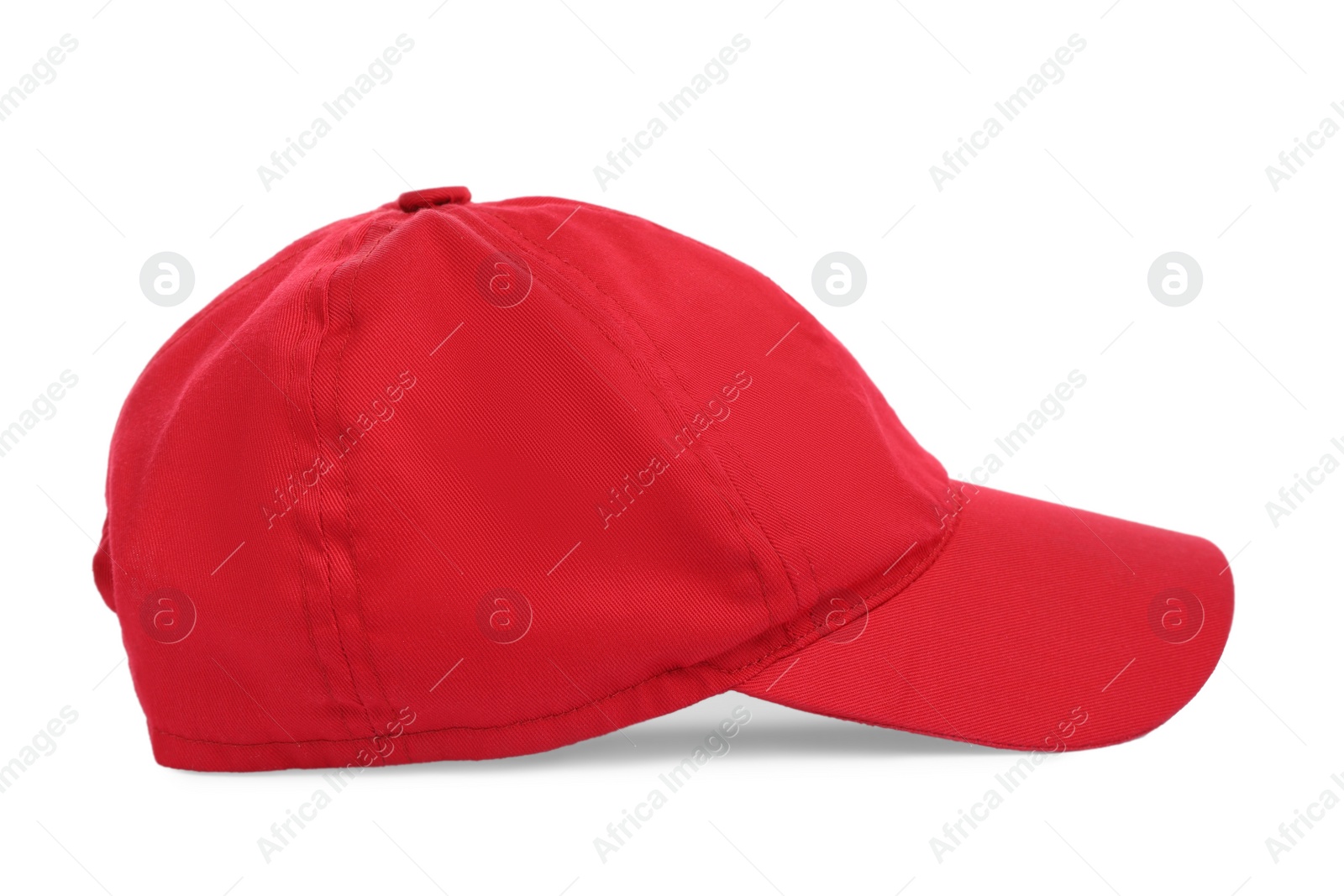 Photo of Baseball cap isolated on white. Mock up for design