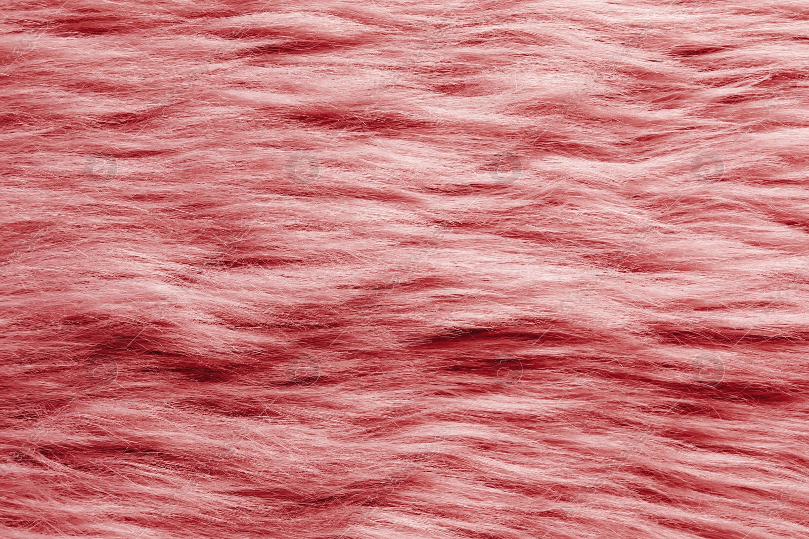 Image of Texture of color faux fur as background, closeup