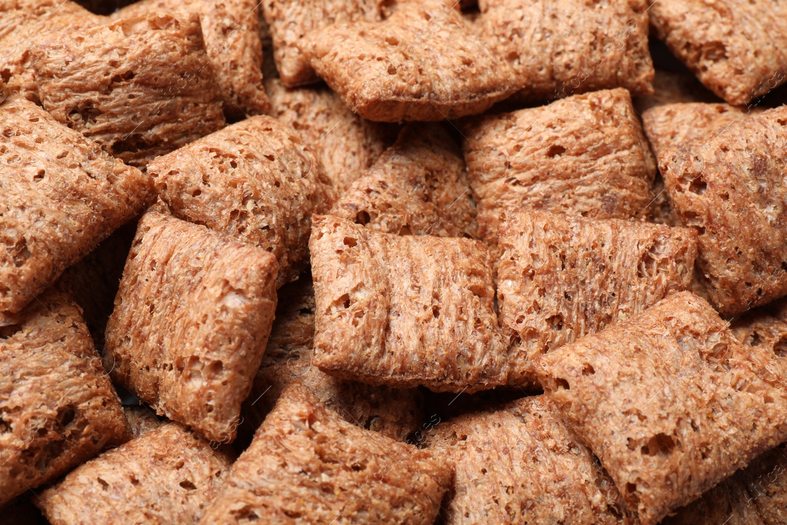 Photo of Delicious sweet corn pads as background, closeup