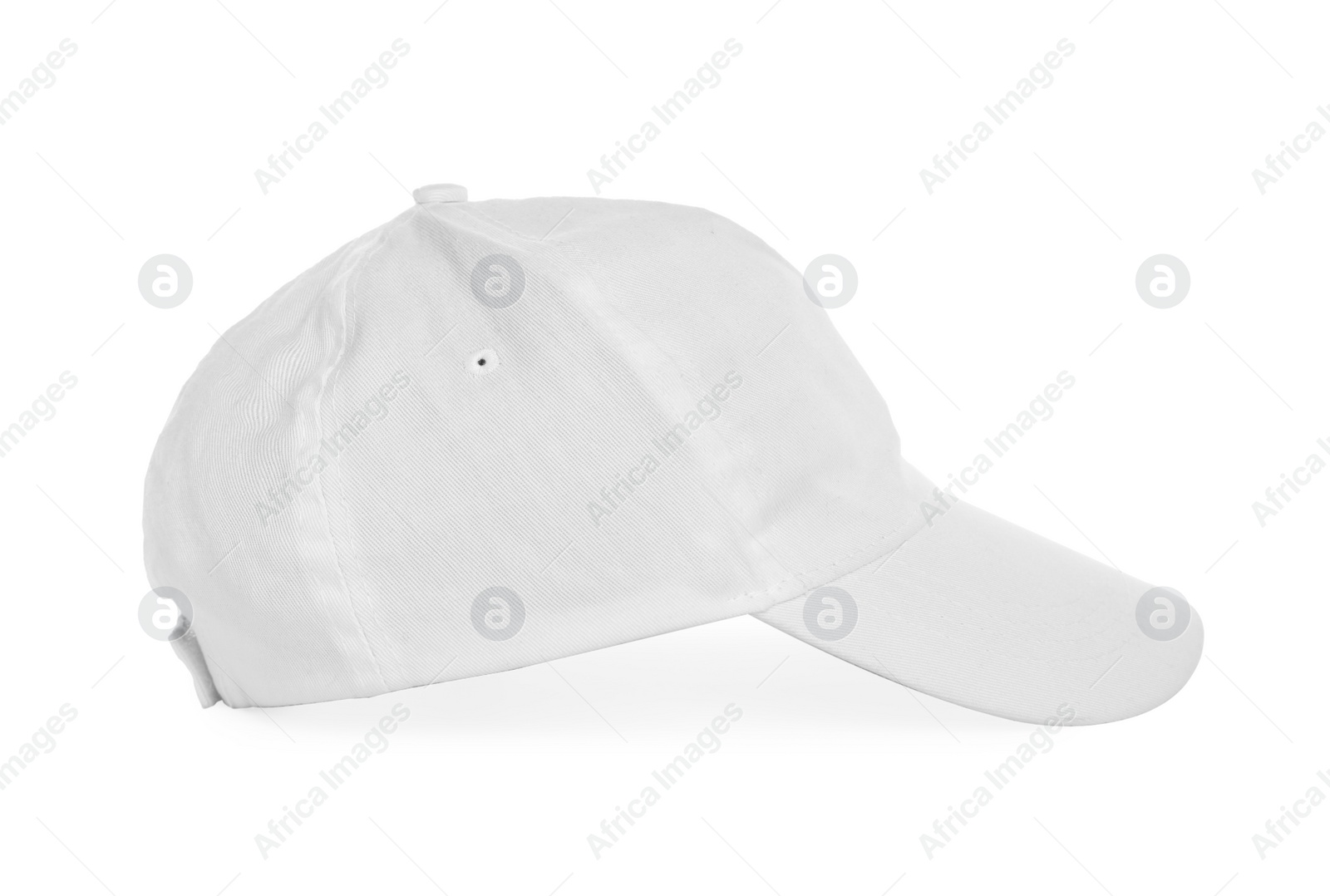 Photo of Baseball cap isolated on white. Mock up for design