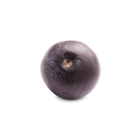 Fresh acai berry on white background