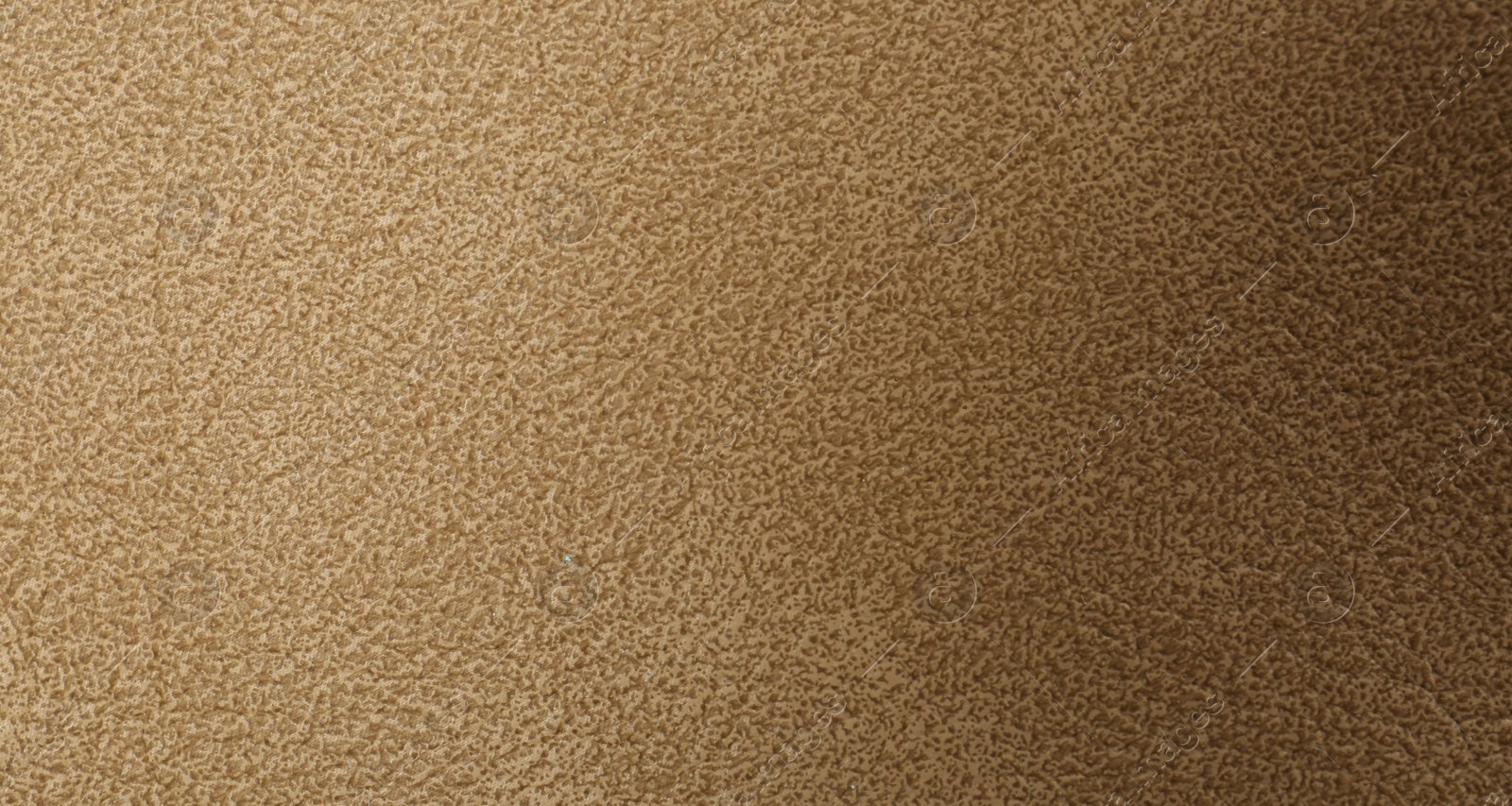 Photo of Beautiful beige leather as background, top view