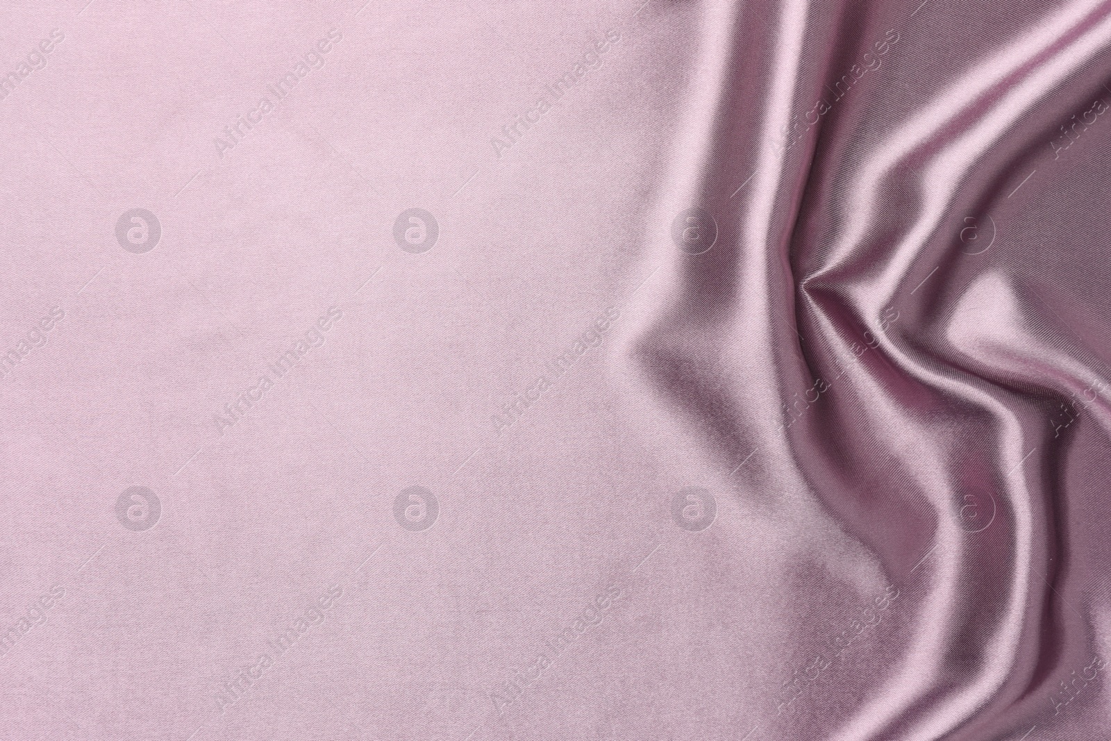 Photo of Texture of beautiful silk fabric as background, closeup