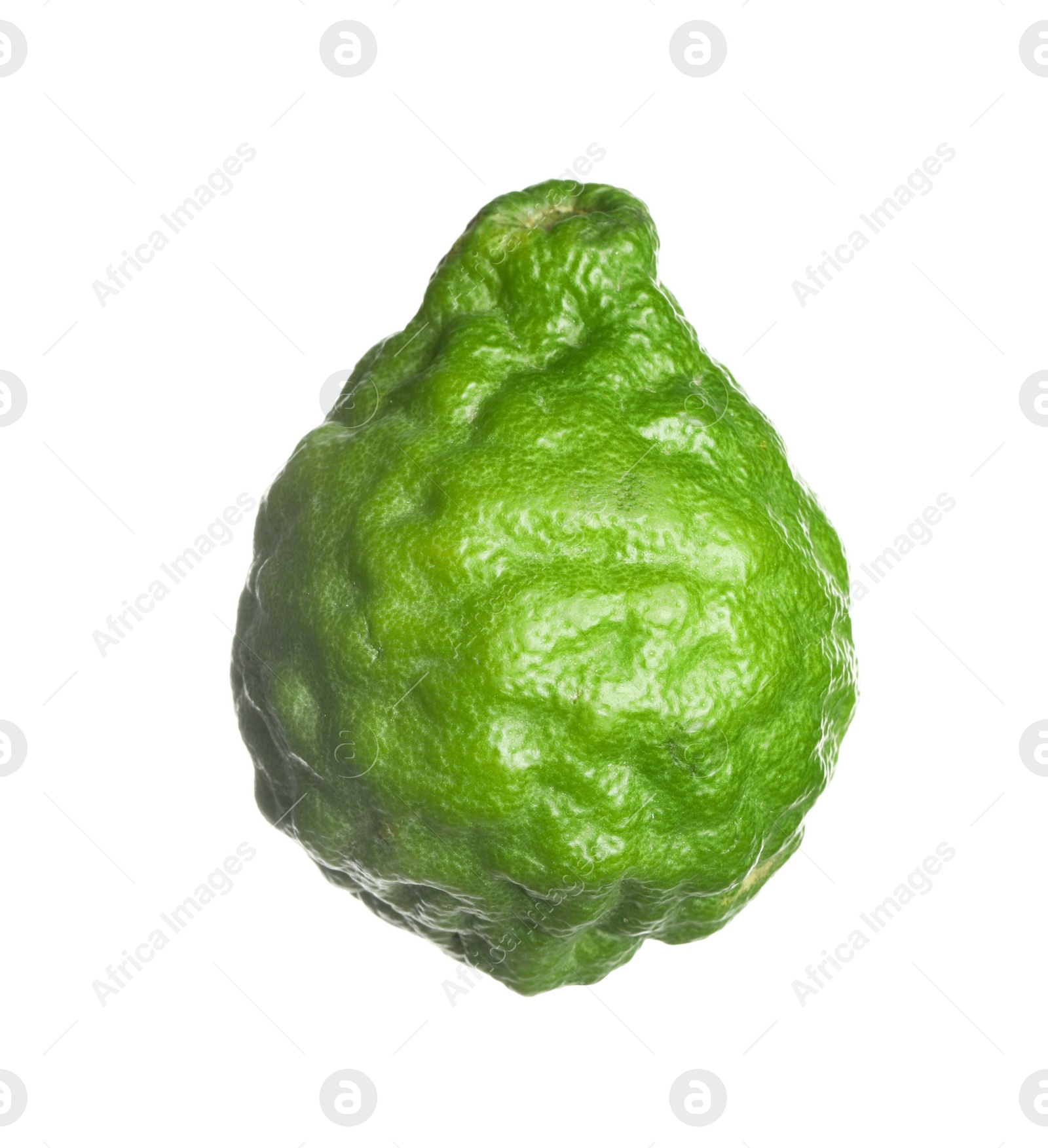 Photo of Fresh ripe bergamot fruit isolated on white