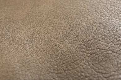 Photo of Beautiful natural leather as background, closeup view